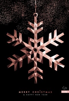 Блокнот TM Profiplan "Christmas note" snowflake, А6