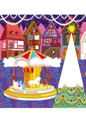Улюблені розмальовки Діда Мороза : Пряникова хатинка