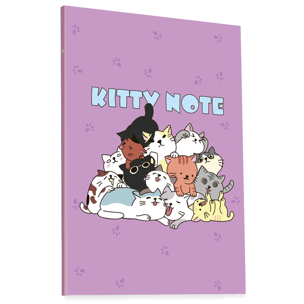 Блокнот Kitty note lilac А5