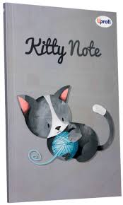 Блокнот Kitty note grey А5